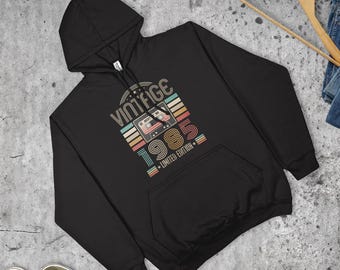 Personalised Cassette Tape Hoodie Custom Mixtape Birthday Gift Top | Various Sizes & Colours | Unisex Fit | Made in the UK
