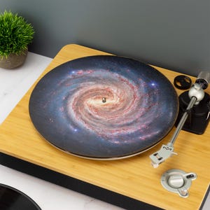 Milky Way Galaxy Record Player Slip Mat Turn Table DJ Slip Mat