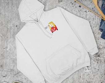 Honk Goose Hoodie Funny Meme Small Chest Print Novelty Gift Top | Various Sizes & Colours | Unisex Fit | Made in the UK