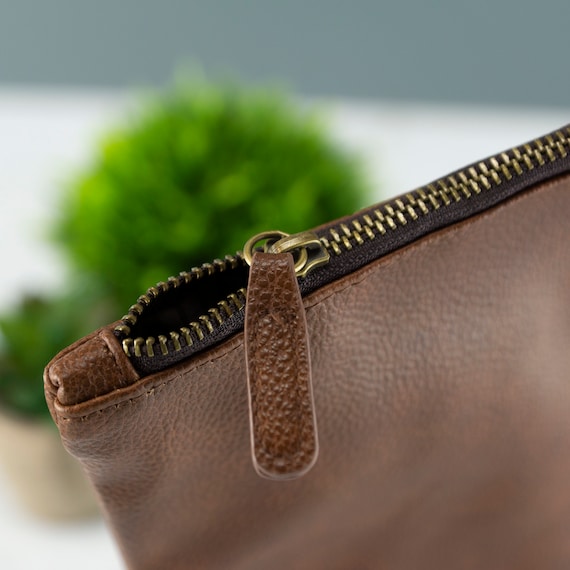 Mens leather pouch clearance bag