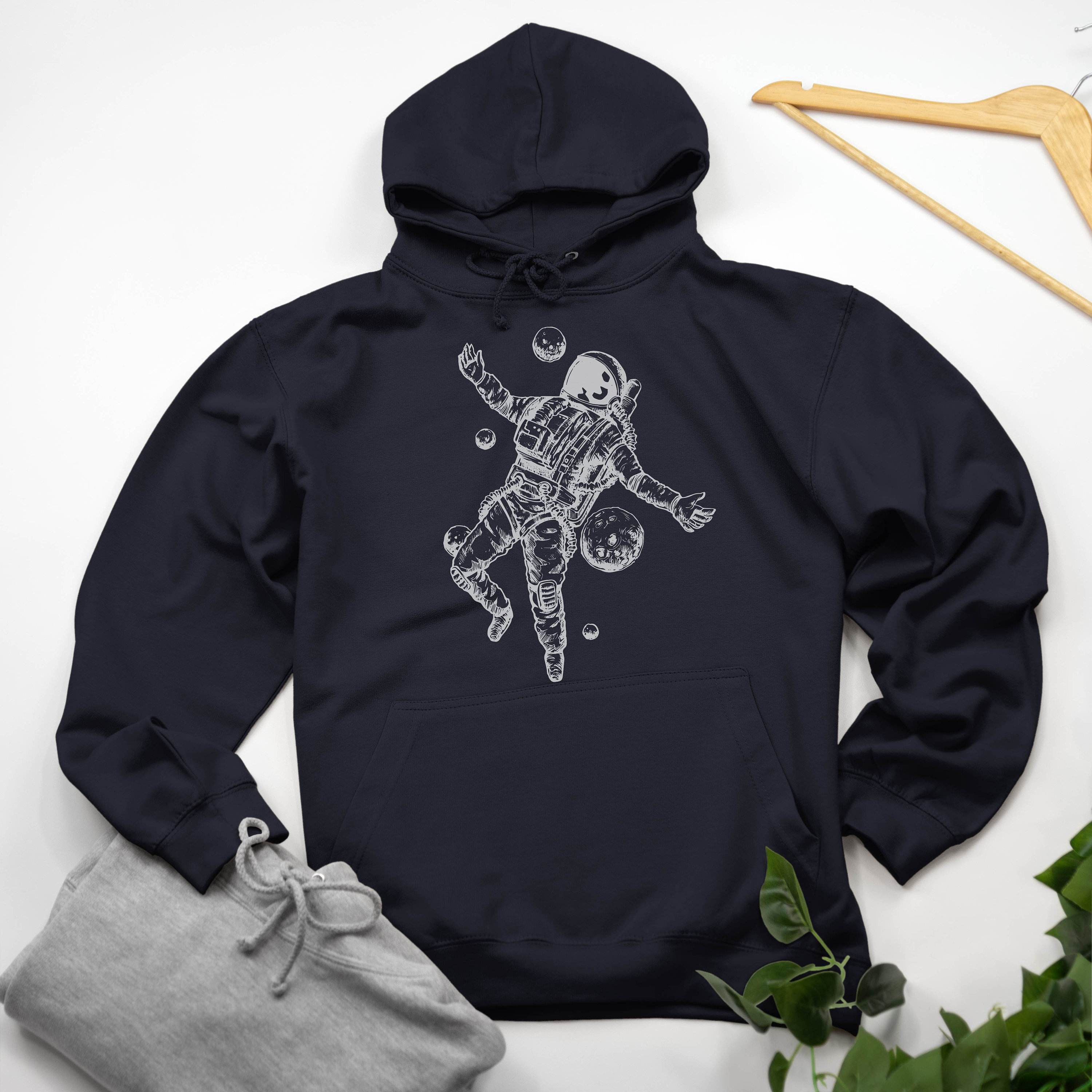Astronaut Ink Drawing Hoodie Various Size & Color - Etsy