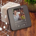 Music Photo Fridge Magnet Add your Custom Audio or Sound Recording and Picture | Custom Text | Voice Note | Loved One Couples Gift