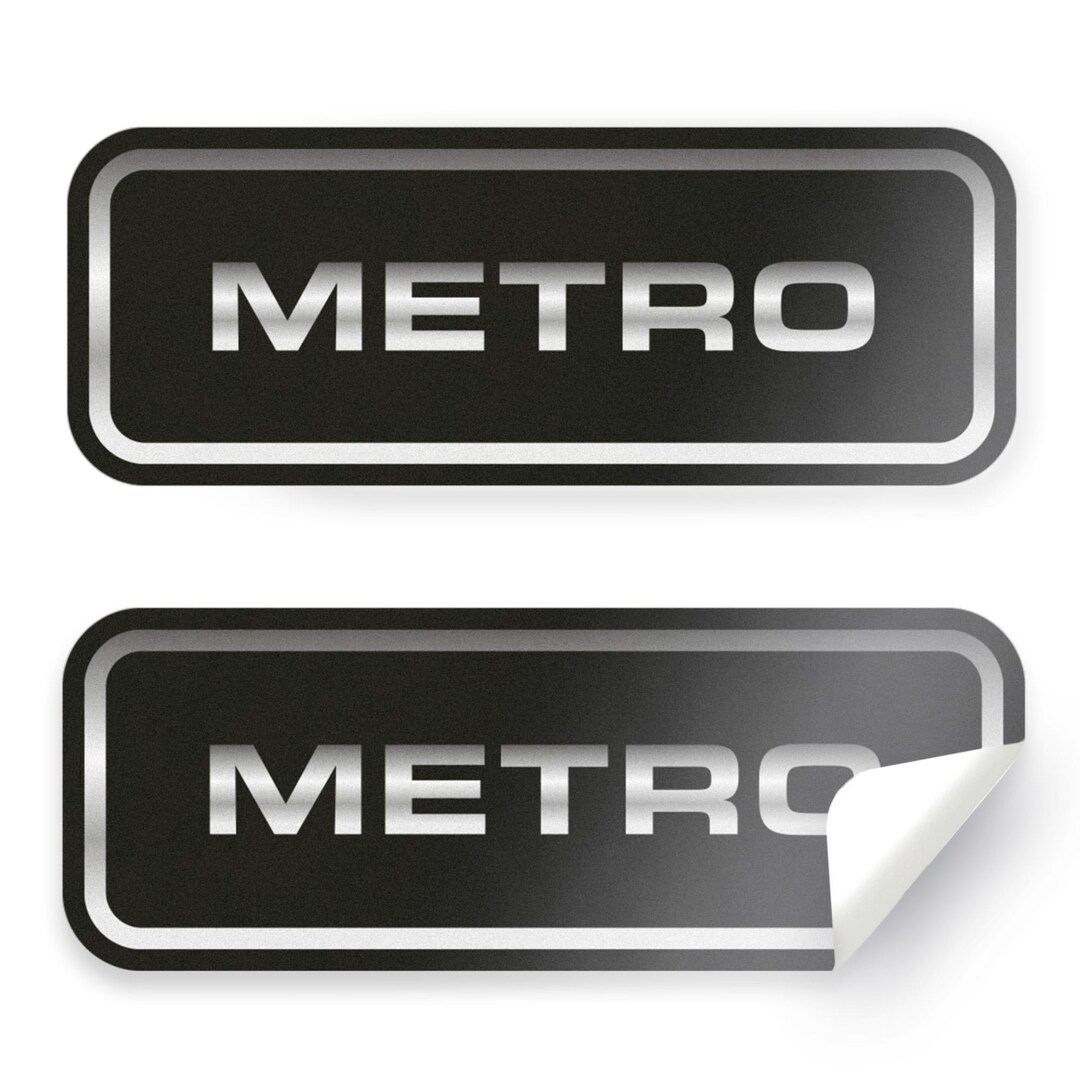 Austin Rover Metro Badge Sticker Classic Car Vinyl Decal Austin Rover ...