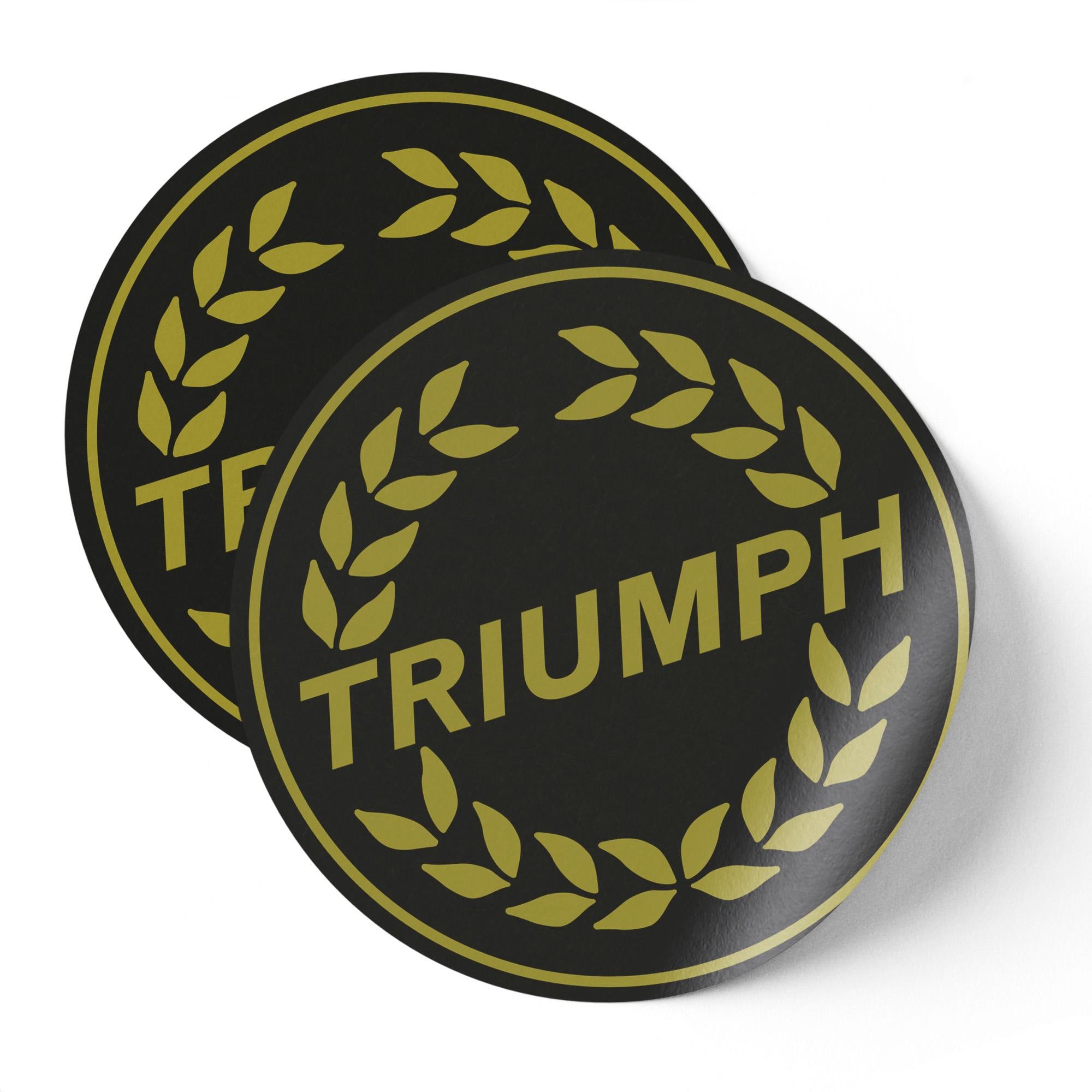 Triumph logo sticker - Etsy 日本