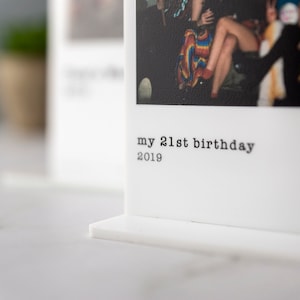 Personalised Photo Print Plaque With Custom Message image 10