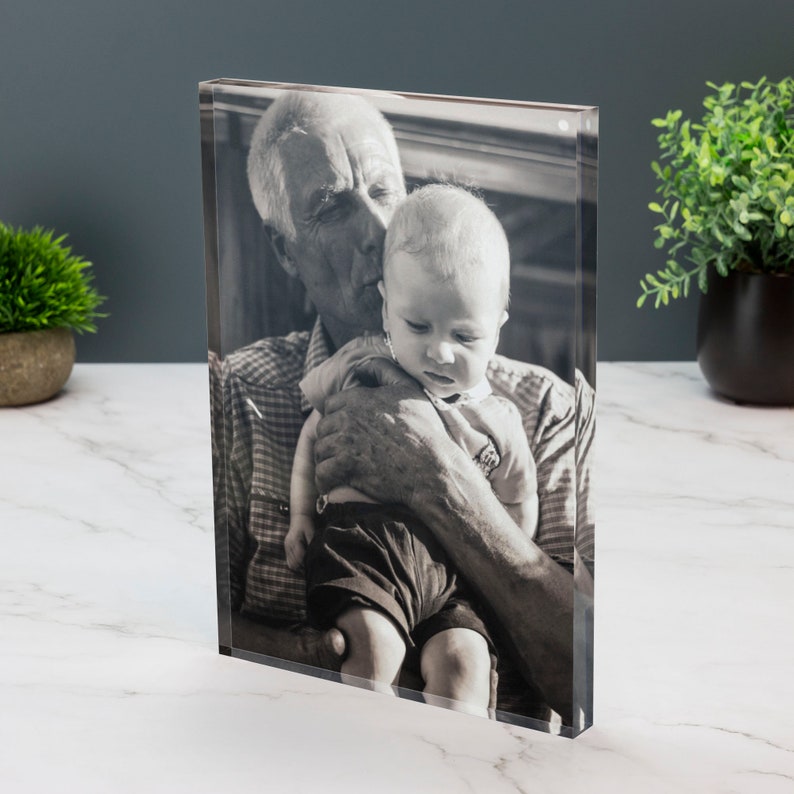 Personalised Photo Print Acrylic Block Plaque Your Image Printed image 2