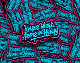 Knees Weak Arms are Heavy RE Patch