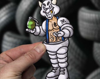 The Tire Evil Empire Threaded Velcro Patch