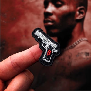 Rap Gods RIP DMX Mini PVC Aufnäher
