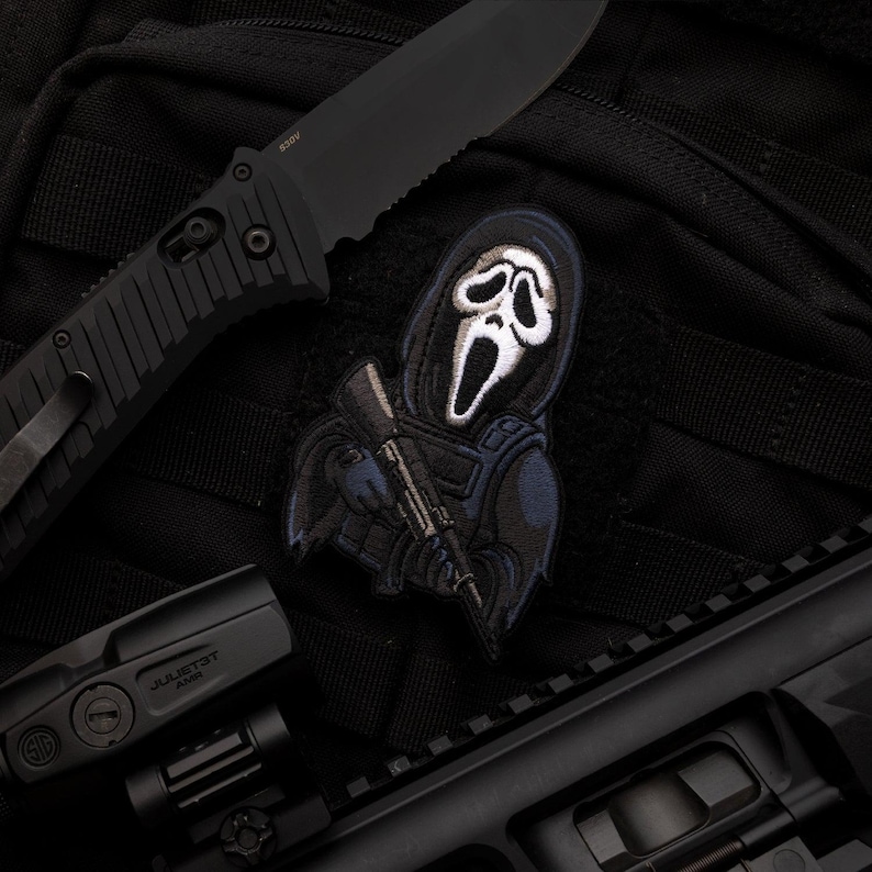 Toy operator Ghostface Patch - theproperpatch