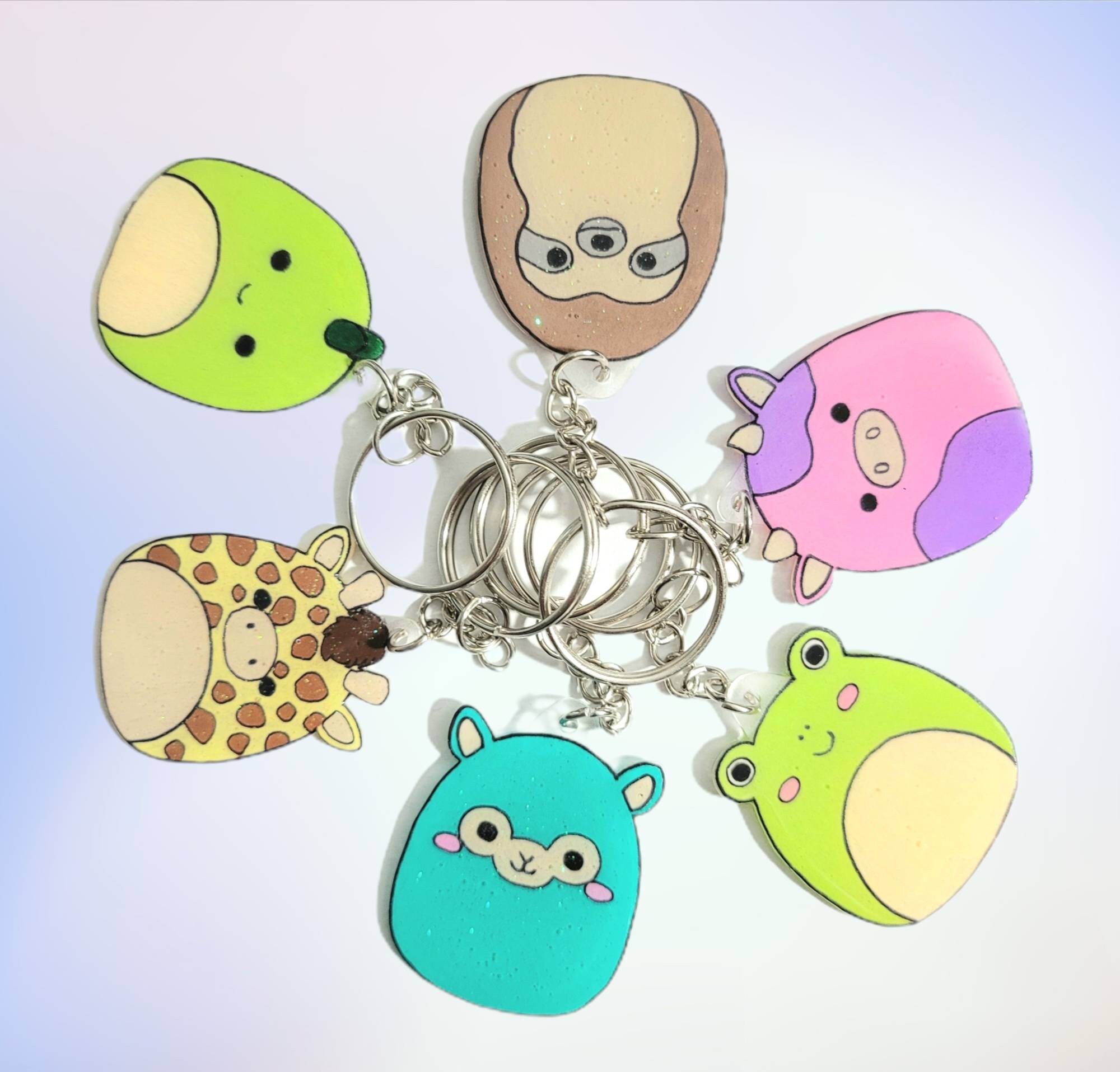 Squishmallows Keychain Etsy