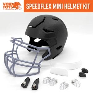 Mini SpeedFlex Football Helmet Kit