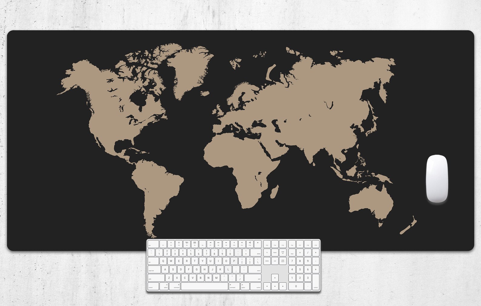 World Map Desk Pad Cute Desk Mat Extra Large Desk Pad Etsy