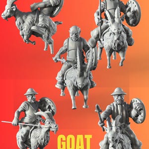 Halfling Goat Riders