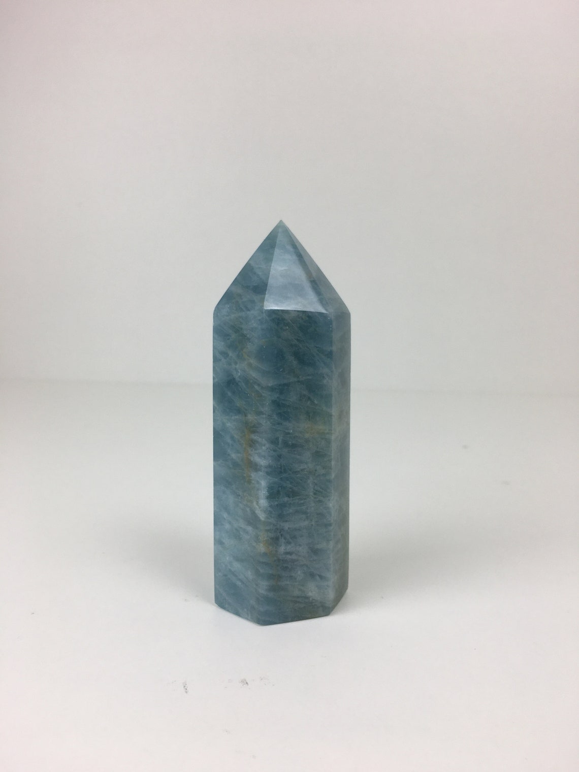 Aquamarine Gem Tower Crystal Shop UK Throat Chakra Reiki Etsy