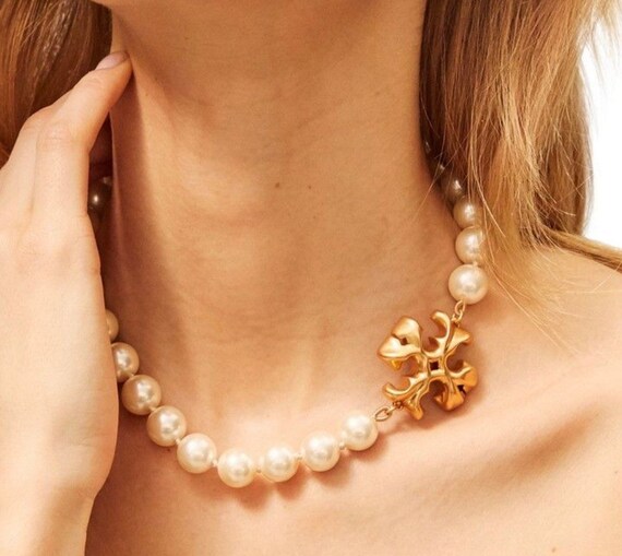 Tory Burch Roxanne Swarovski Pearl 