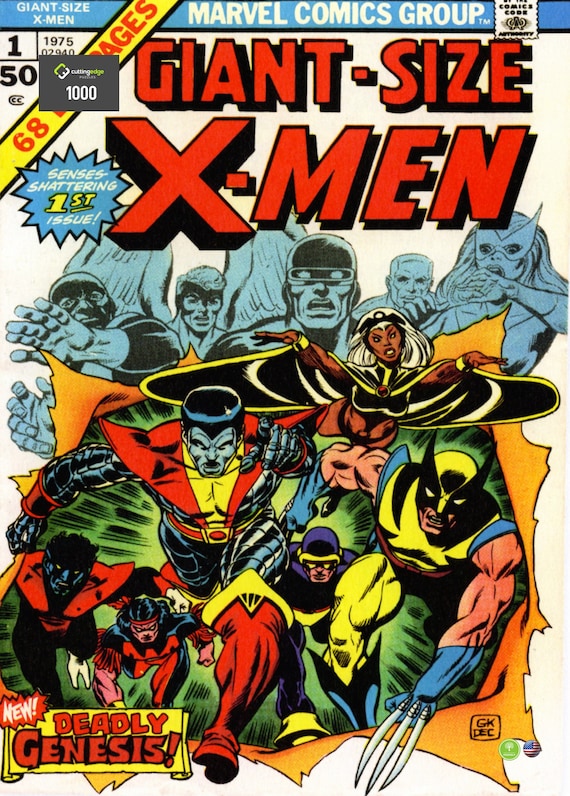 X-men Comic Book Puzzle: Giant-size Edition (300 or 1000 Piece) - Etsy
