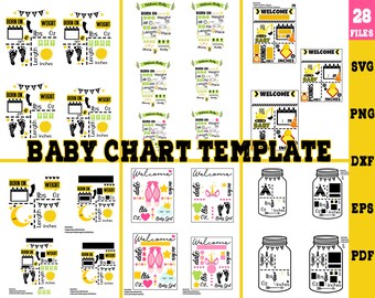 Download Birth Announcement Svg Etsy