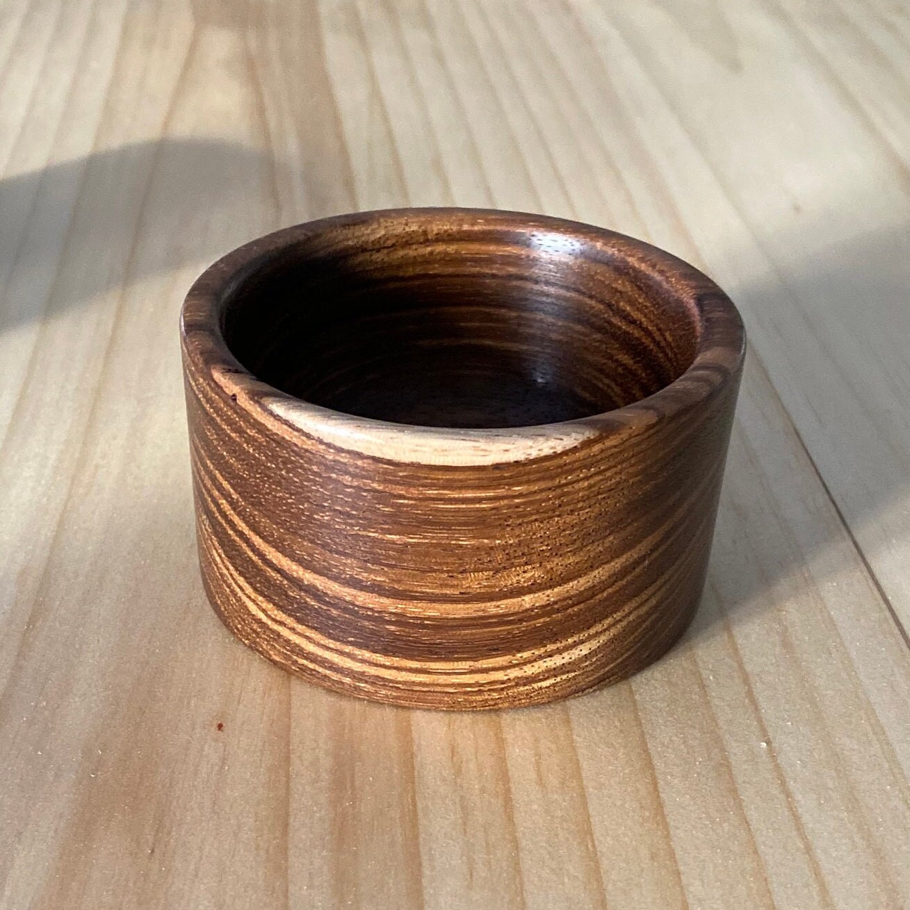 Exotic Zebra Wood Bowl. Small Decor Bowl. Solid Wood Bowl. Etsy