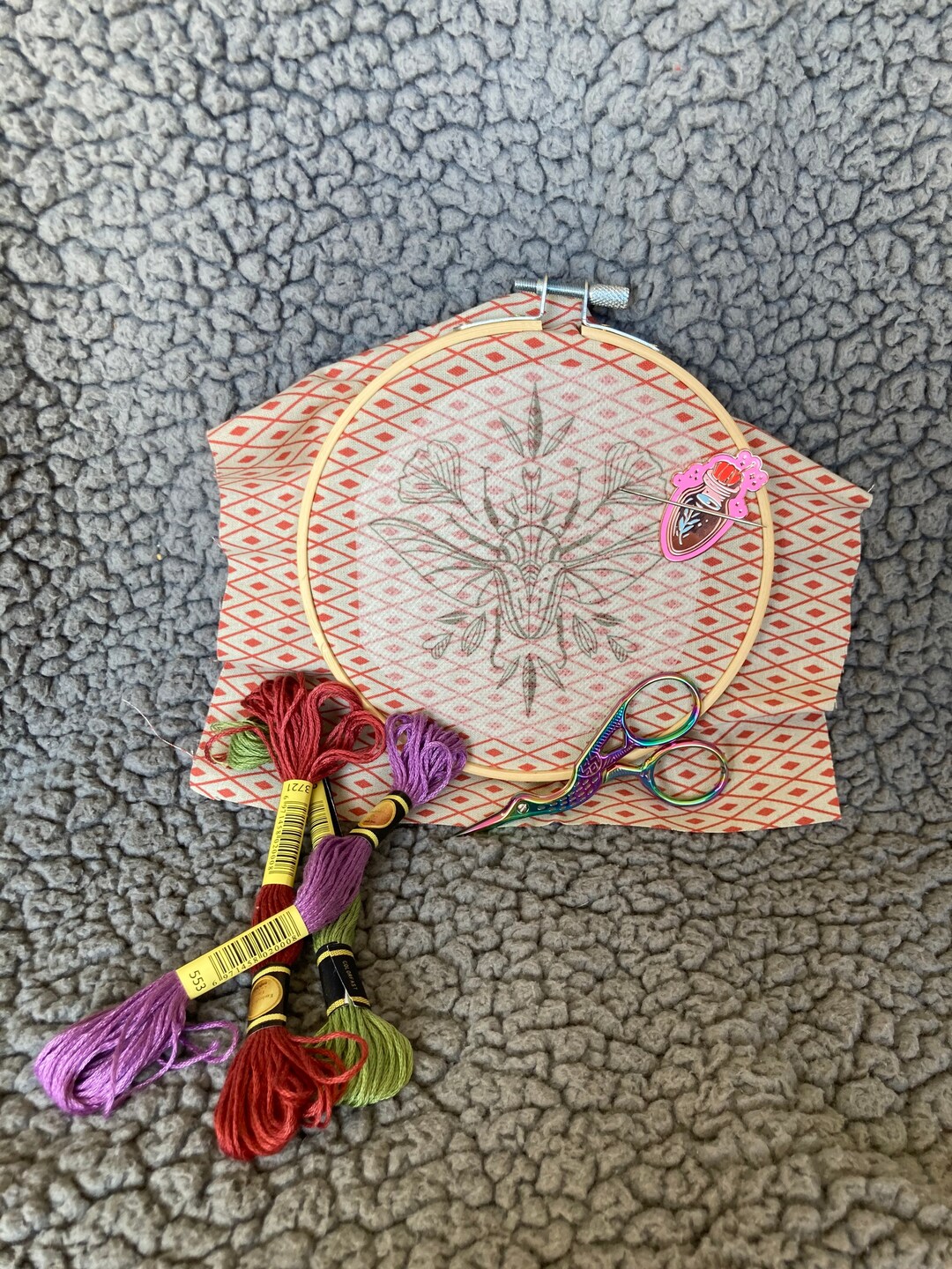 Nappe en coton, hiver en ecosse land Le Jacquard Francais | La Redoute