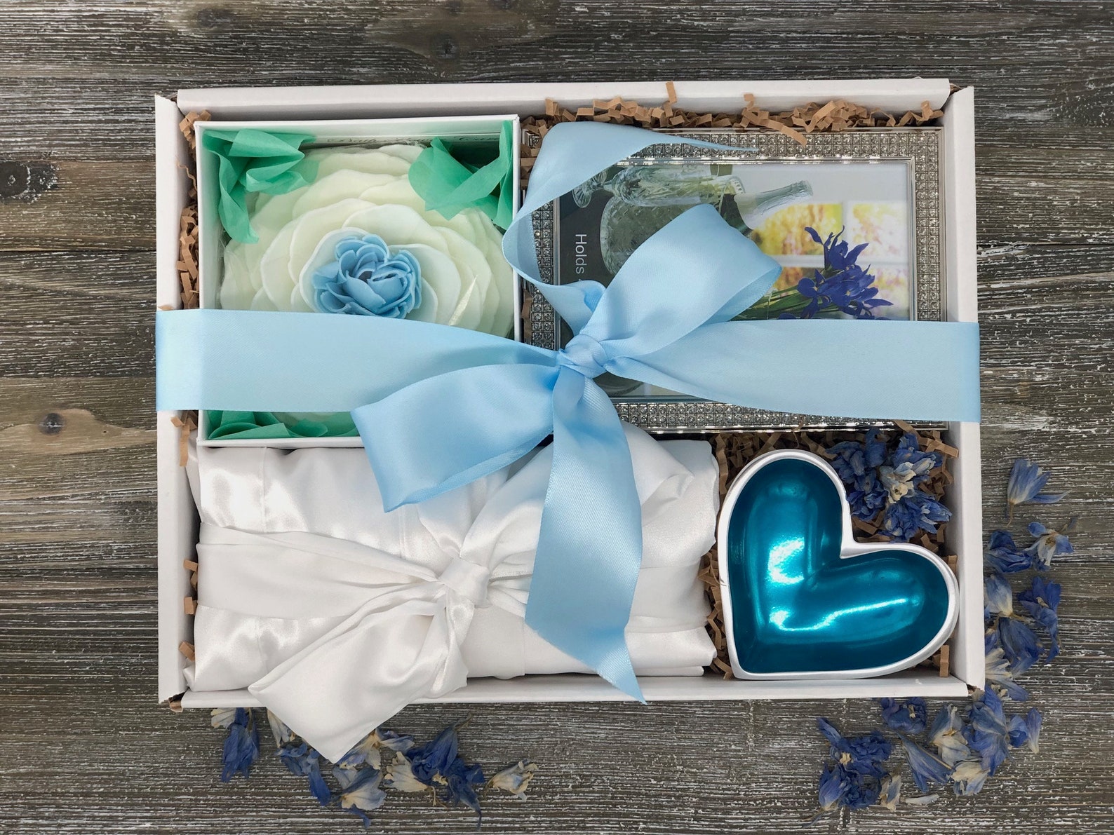 Something Blue Gift Set Bride To Be Gift Set Gift For Her Etsy