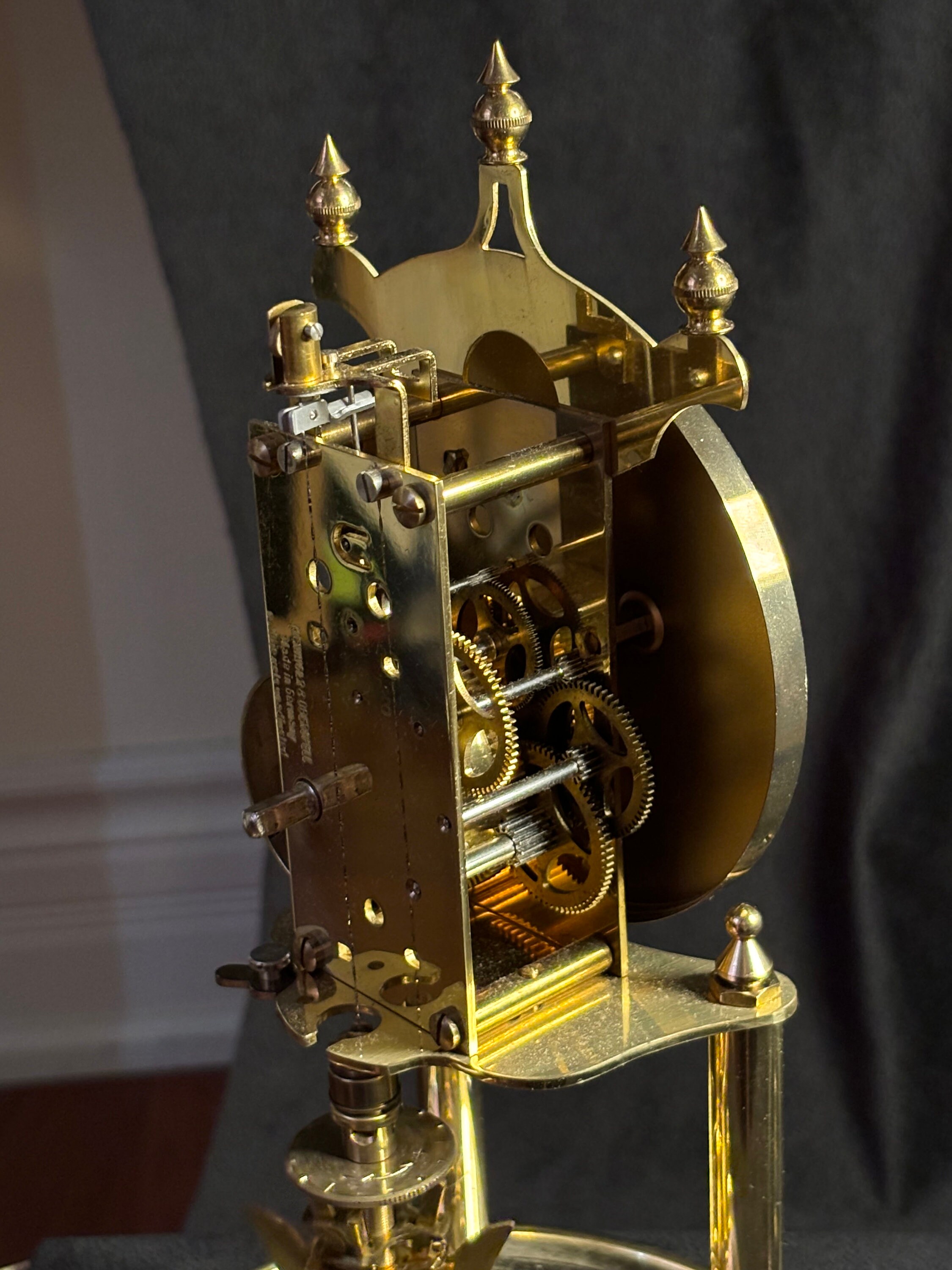 Vintage Kieninger & Obergfell Kundo Table Clock 11 Tall Etsy Canada