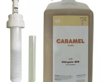 Dunkin Donuts Caramel Swirl 64 Oz Jug with FREE SHIPPING, Exp Minimum 90+ Days from Purchase Date/2025