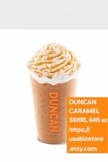 DUNCAN Donuts Caramel Swirl: 64 Oz Jug