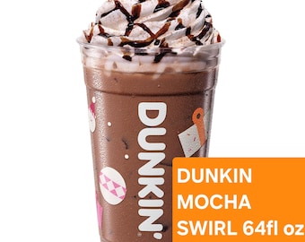 Dunkin&#39; Donuts Mocha Swirl: 64 Oz Sealed Jug