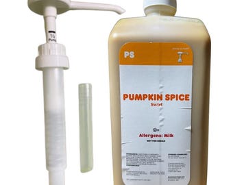 Dunkin Donuts PUMPKIN Spice Swirl 64 Oz Jug With FREE SHIPPING!!! *Exp April 2026*