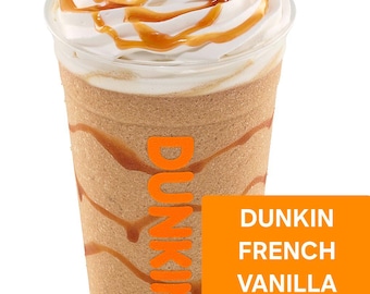 Dunkin&#39; Donuts French Vanilla Swirl: 64 Oz Sealed Jug