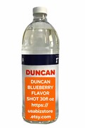 DUNCAN Donuts Unsweetened Blueberry Flavor Shot 30Fl Oz, Sealed! Exp Dec 2026