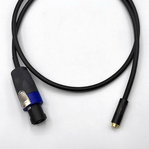 Benchmark AHB2 Headphone Adaptor Cable -  NL4 to Female 4.4mm Pentaconn - Mogami Cable
