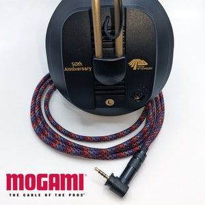 Fostex T50RP 50th Anniversary Edition Headphone Cable w/locking 2.5mm TRRS - Mogami - Made in U.S.A.