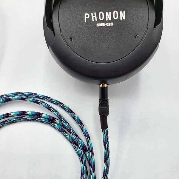 Phonon SMB-02G / SMB-01L Headphone Cable - Mogami - Made in U.S.A.