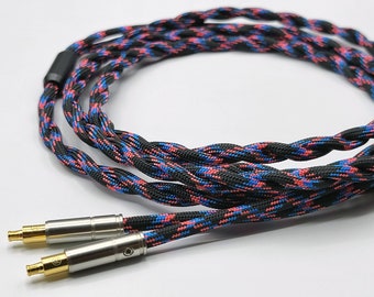 Audio Technica A2DC "Spiral Twin" Headphone Cable - ATH-ADX5000 / AP2000TI / AWAS / AWKT / WP900 / SR9 / MSR7B
