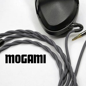 Audeze SINE / SINE DX - Headphone Cable -  Spiral Twin Mogami 26AWG