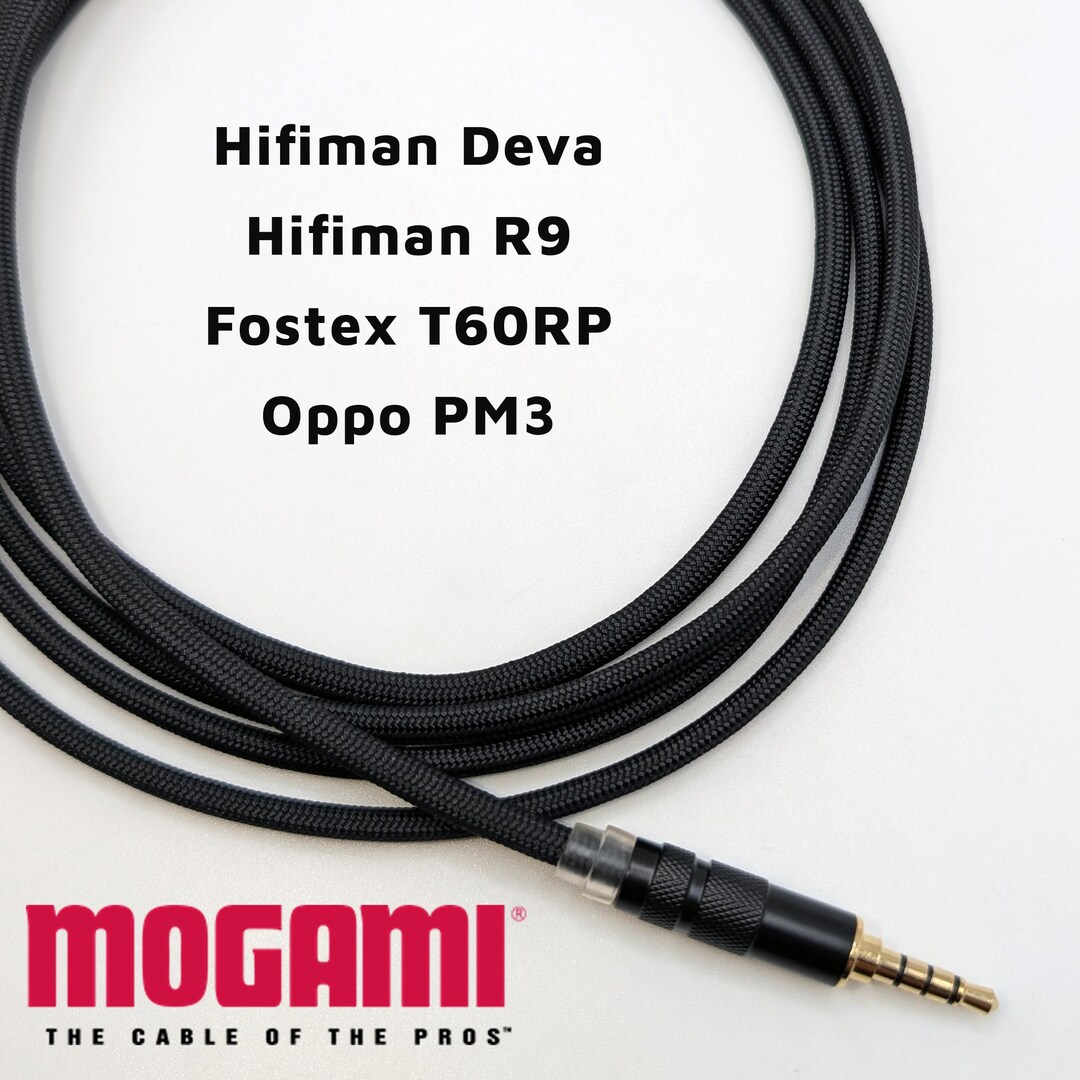 OPPO PM-3 FOSTEX T60RP HiFiMAN DEVA 用 MOGAMI 2944 八芯