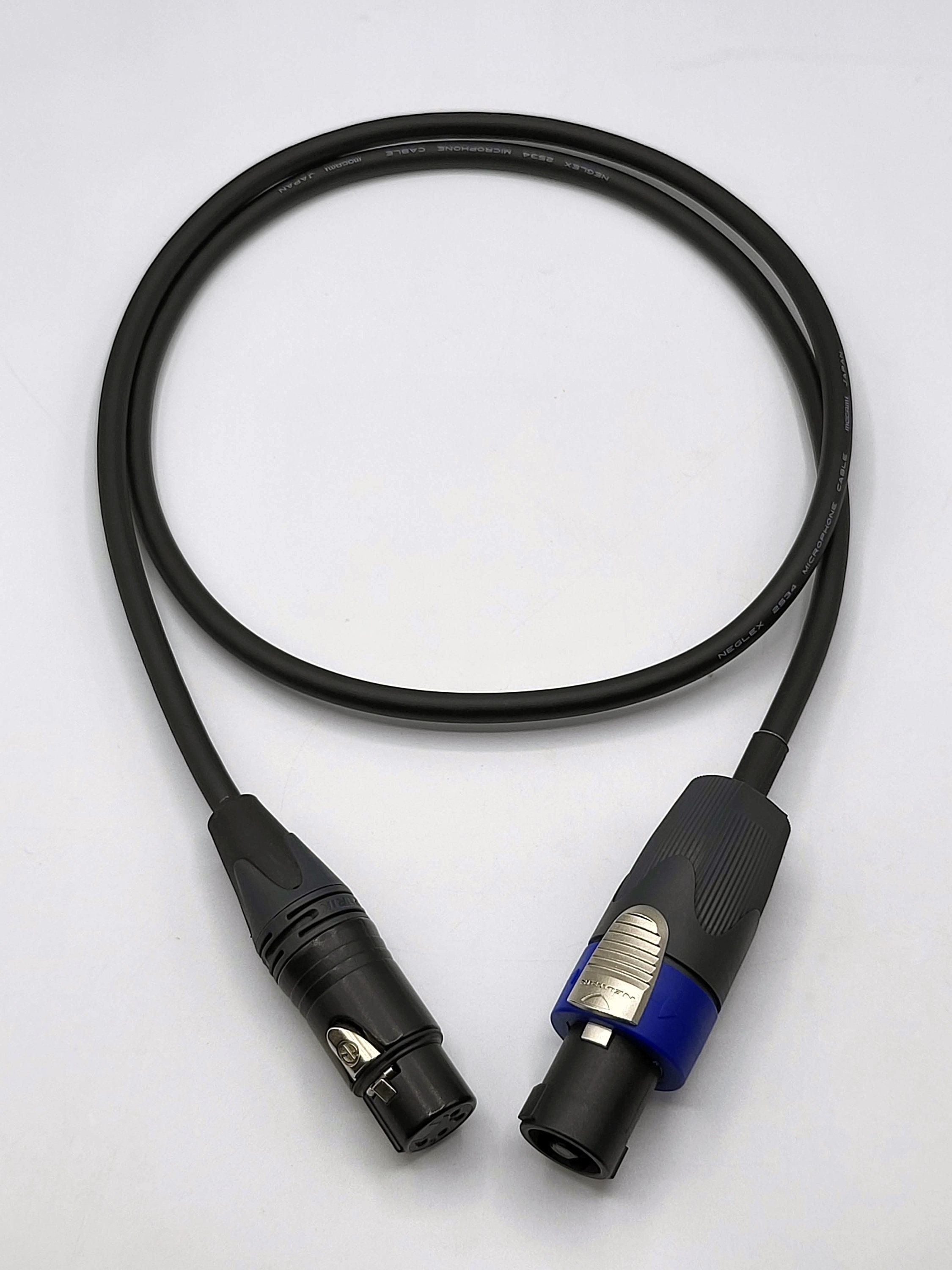 ADX5000 A2DC 2534 4N銀 130cm 4.4mm5極 無メッキ
