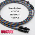 Sennheiser HD800 / HD800s / HD820 / HD8XX Headphone Cable - Mogami 26AWG - Made in U.S.A.
