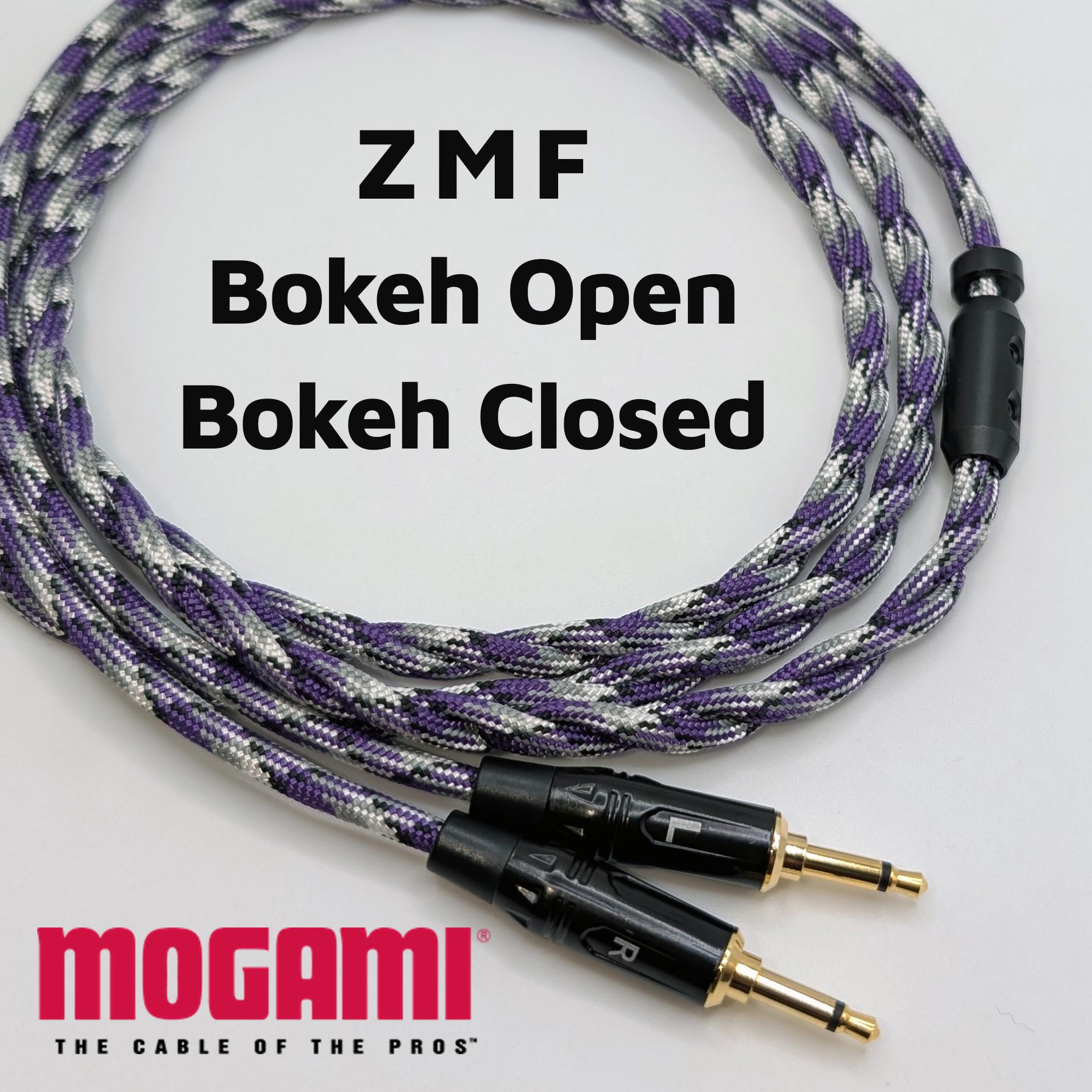 ZMF Bokeh Open / Bokeh Closed - Headphone Cable - Spiral Twin 