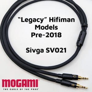 Hifiman Legacy Models - Dual 2.5mm Headphone Cable - Mogami 26AWG