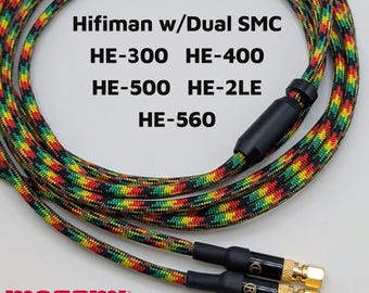 Hifiman Legacy - Dual SMC - HE560 / HE400 / HE6 / HE5LE Headphone Cable - Mogami 26AWG