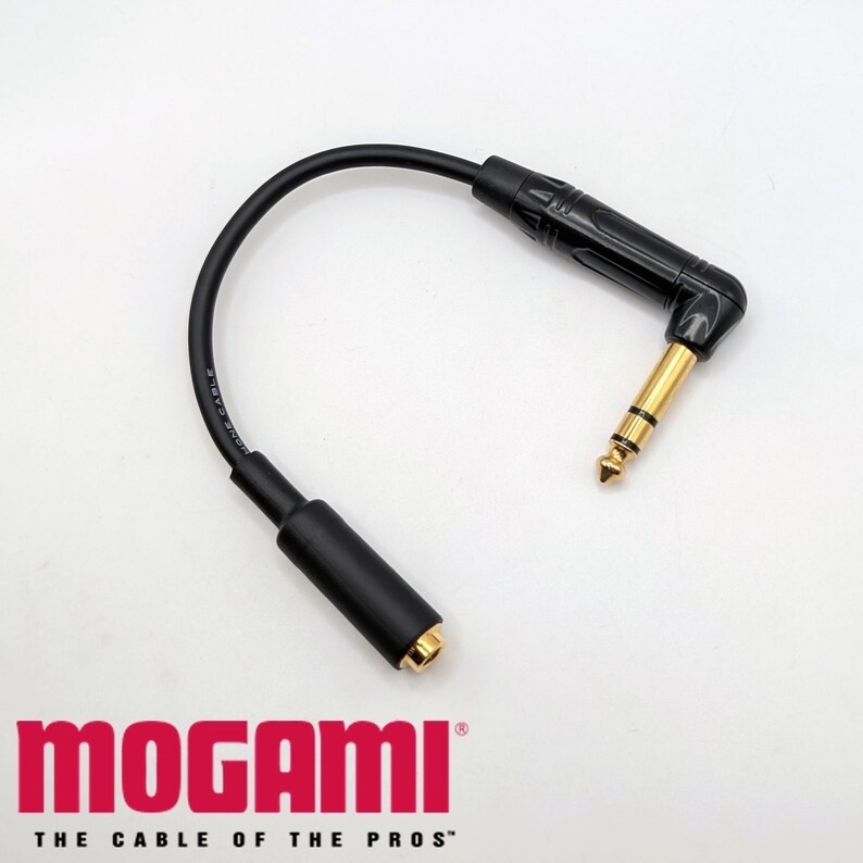 Female 4.4mm to Male 6.35mm 1/4" / 3.5mm 1/8" Adaptor