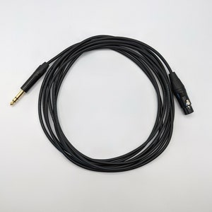 10ft 4 Pin XLR to 1/4&quot; Extension Cable - Mogami - Made in USA