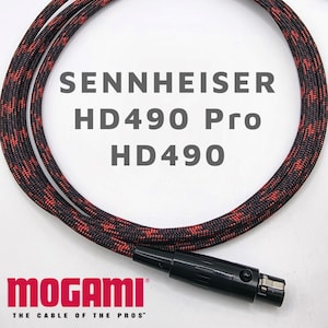 Sennheiser HD490 Pro Headphone Cable - Mogami 26AWG
