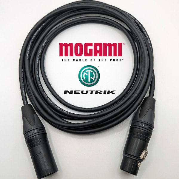 Balanced 4 Pin XLR Extension Cable - Mogami - Made in USA