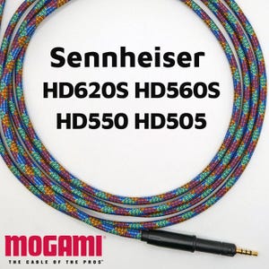 Sennheiser HD550 / HD505 / HD620S / HD560S Headphone Cable - Mogami 26AWG