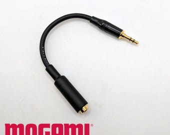 Female 4.4mm to Male 6.35mm 1/4&quot; / 3.5mm 1/8&quot; Adaptor - Mogami