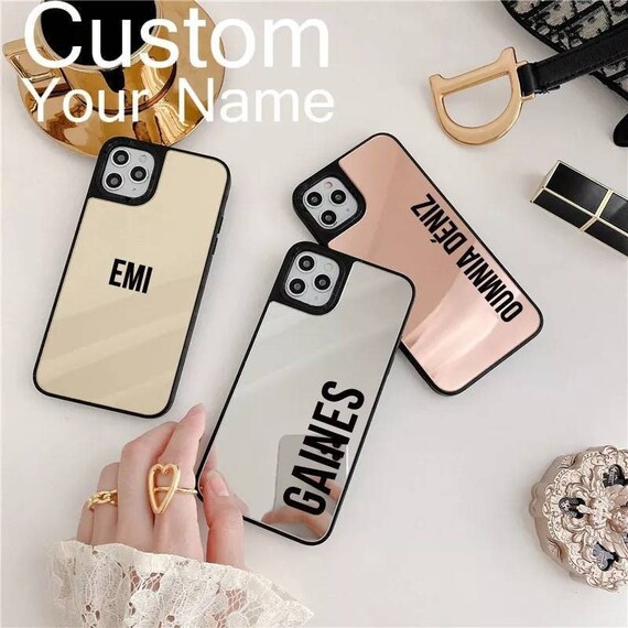 Personalised Phone Case Customised Phone Case Name Initial Etsy